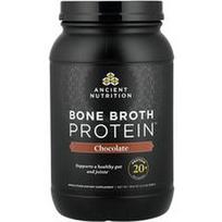 Ancient Nutrition, Kaulų sultinio baltymai™, šokolado skonio, 2,2 svaro (1008 g)