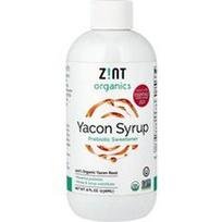 Zint, Organiniai produktai, Yacon sirupas, prebiotinis saldiklis, 8 fl oz (236 ml)