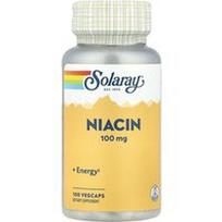 Solaray, Niacinas, 100 mg, 100 daržovių kapsulių