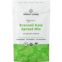 Sprout Living, Ekologiški brokolių ir lapinių kopūstų daigų mišinio milteliai, 113 g