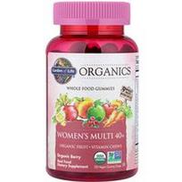 Garden of Life, Organics, Moteriški daugiafunkciniai guminukai nuo 40 metų, ekologiškos uogos, 120 veganiškų guminukų
