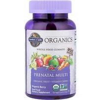 Garden of Life, Organiniai, Prenataliniai daugiafunkciniai guminukai, ekologiškos uogos, 120 veganiškų guminukų lašelių