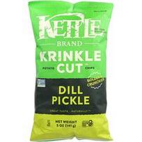 Kettle Foods, Krinkle Cut™ bulvių traškučiai su krapais, 141 g