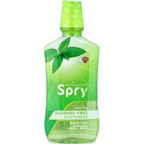 Xlear, „Spry®“ burnos skalavimo skystis, be alkoholio, su natūraliomis žolelėmis ir mėtomis, 473 ml