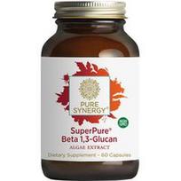 Pure Synergy, SuperPure® Beta 1,3 gliukanas, dumblių ekstraktas, 60 kapsulių (500 mg vienoje kapsulėje)