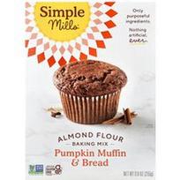 Simple Mills, Migdolų miltų kepimo mišinys, moliūgų bandelė ir duona, 9 uncijos (255 g)