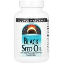 Source Naturals, Juodųjų kmynų aliejus, 120 minkštųjų kapsulių (500 mg vienoje minkštojoje kapsulėje)