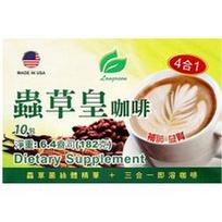 Longreen, 4 viename kordicepso kava, 10 pakelių, 182 g