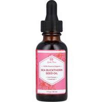 Leven Rose, 100% grynas ir ekologiškas, šaltalankių sėklų aliejus, 1 fl oz (30 ml)