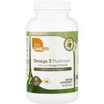 Zahler, Omega 3 Platinum™, pažangūs Omega 3 žuvų taukai, 2000 mg, 90 minkštųjų kapsulių
