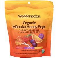 Wedderspoon, Ekologiški Manuka medaus ledinukai, įvairūs, 24 ledinukai, 118 g