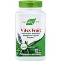 Nature's Way, Vitex vaisiai, 400 mg, 320 veganiškų kapsulių