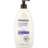 Aveeno, Drėkinamasis losjonas nuo streso, levandų, 532 ml