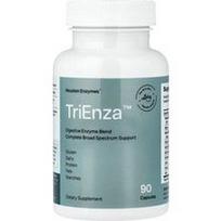 Houston Enzymes, TriEnza™, virškinimo fermentų mišinys, 90 kapsulių