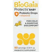 BioGaia, „Protectis® Baby“, probiotikų lašai su vitaminu D, 10 ml (0,34 fl oz)