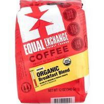 Equal Exchange, Ekologiška kava, pusryčių mišinys, malta, vidutinio ir prancūziško skrudinimo, 340 g