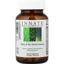 Innate Response Formulas, Baby & Me™ multivitaminai, 60 tablečių