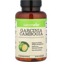 NatureWise, Garcinia Cambogia, 90 vegetariškų kapsulių