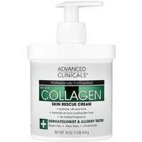 Advanced Clinicals, Kolagenas, odos gelbėjimo kremas, 454 g