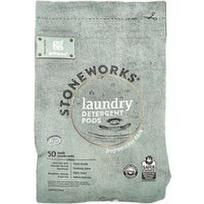 Grab Green, „Stoneworks®“ skalbimo miltelių kapsulės, be kvapiklių, apsauga nuo lietaus, 50 skalbimų, 750 g