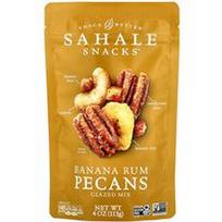 Sahale Snacks, Glazūruotas mišinys, bananų ir romo pekano riešutai, 113 g
