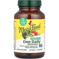 MegaFood, Moterims nuo 55 metų, vienas multivitaminas per dieną, 60 tablečių