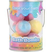Crayola, Vonios bombos, 3+, vynuogių uogienės, lazerinės citrinos, cukraus vatos ir kramtomosios gumos kvapo, 8 vonios bombos, 320 g