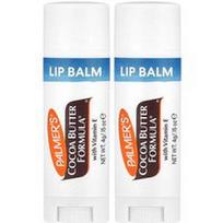 Palmer's, „Cocoa Butter Formula®“ su vitaminu E, minkštinantis ir švelninantis lūpų balzamas, 2 vnt. pakuotėje po 4 g