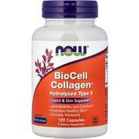 NOW Foods, BioCell kolagenas®, hidrolizuotas II tipo, 120 kapsulių