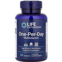 Life Extension, Multivitaminas per dieną, 60 tablečių