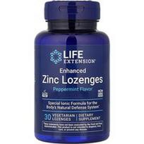 Life Extension, Pastilės su cinku, pipirmėčių skonio, 30 vegetariškų pastilių (18,75 mg vienoje pastilėje)