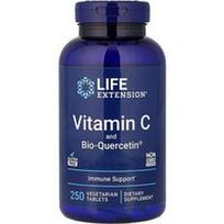 Life Extension, Vitaminas C ir Bio-Quercetin®, 250 vegetariškų tablečių