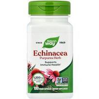 Nature's Way, Ežiuolės, purpurinės žolės, 100 veganiškų kapsulių (0,4 mg vienoje kapsulėje)