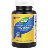 Nature's Way, Primadophilus® bifidus probiotikas, 5 milijardai KSV, 180 kapsulių