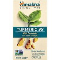 Himalaya, Ciberžolė 95® su kurkuminu, 30 vegetariškų kapsulių