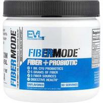 EVLution Nutrition, „FiberMode®“, skaidulos + probiotikas, beskonis, 198 g