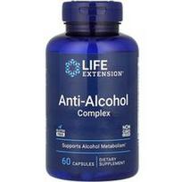 Life Extension, Antialkoholinis kompleksas, 60 kapsulių