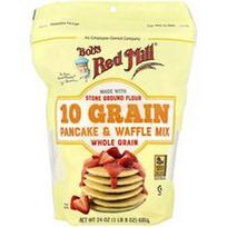 Bob's Red Mill, 10 grūdų blynų ir vaflių mišinys, viso grūdo, 680 g