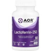 Advanced Orthomolecular Research AOR, Laktoferinas-250, 250 mg, 60 kapsulių