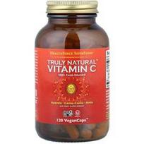 HealthForce Superfoods, Tikrai natūralus™ vitaminas C, 120 veganiškų kapsulių™ (46,75 vienoje kapsulėje)