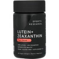 Sports Research, Liuteinas + zeaksantinas, augalinės kilmės, 120 vegetariškų minkštųjų kapsulių