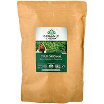 Organic India, Tulsi birių lapų arbata, originali, be kofeino, 16 oz (454 g)