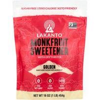 Lakanto, Monkfruit saldiklis su eritritoliu, auksinis, 454 g