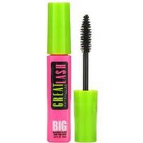 Maybelline, „Great Lash“ didelis blakstienų tušas, 130 Blackest Black, 10 ml