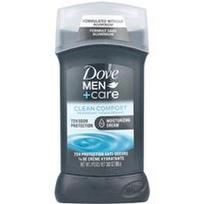 Dove, „Men + Care“ dezodorantas, švarus komfortas, 85 g