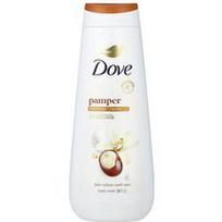 Dove, „Pamper“ kūno prausiklis su taukmedžio sviestu ir vanile, 20 fl oz