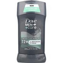 Dove, „Men +Care“, antiperspirantas-dezodorantas, jautriai odai, 76 g