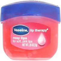 Vaseline, Lūpų terapija®, rožinės lūpos, 0.25 oz (7 g)