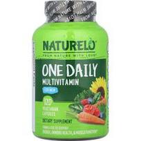 NATURELO, Vienas multivitaminas per dieną, vyrams, 120 vegetariškų kapsulių