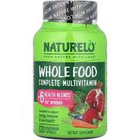 NATURELO, Visavertis multivitaminas, moterims, 120 vegetariškų kapsulių